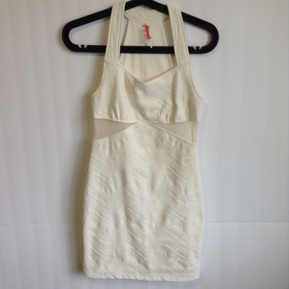 Free People Dresses & Skirts - Free People XS Form Fitting White Dress